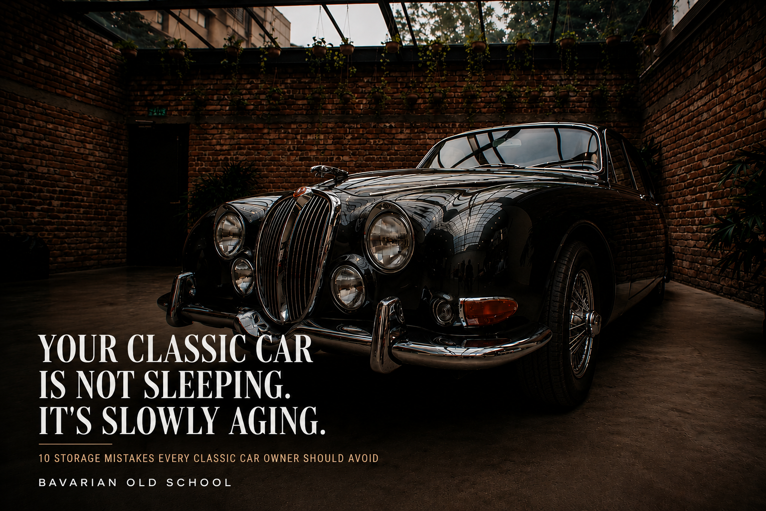 Your Classic Car Is Not Sleeping. It's Slowly Aging.