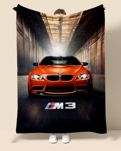 bmw m3 e92 in orange color- bavarian old school