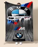Soft Blanket BMW Colors Art