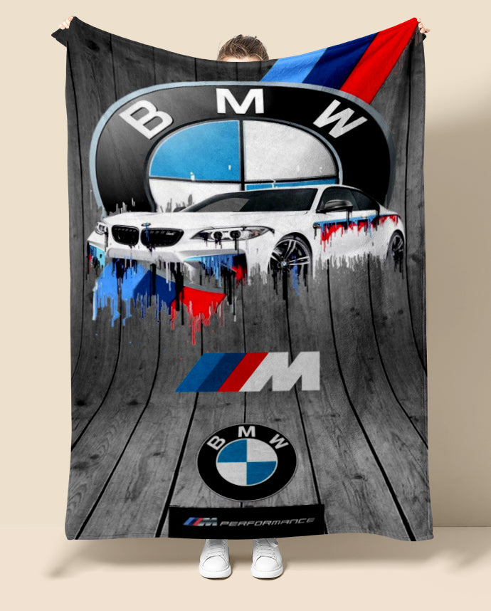 Morbida coperta colori BMW arte