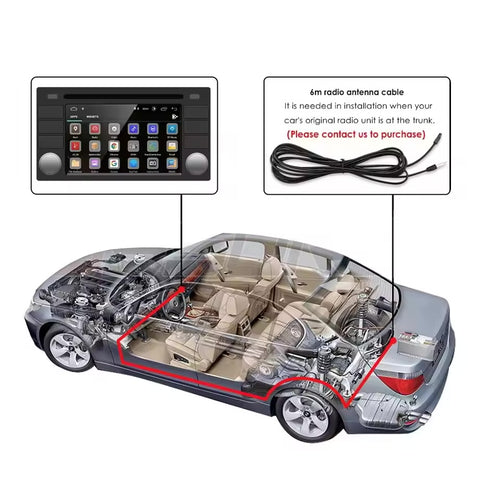Android 14 Auto Carplay For BMW E39