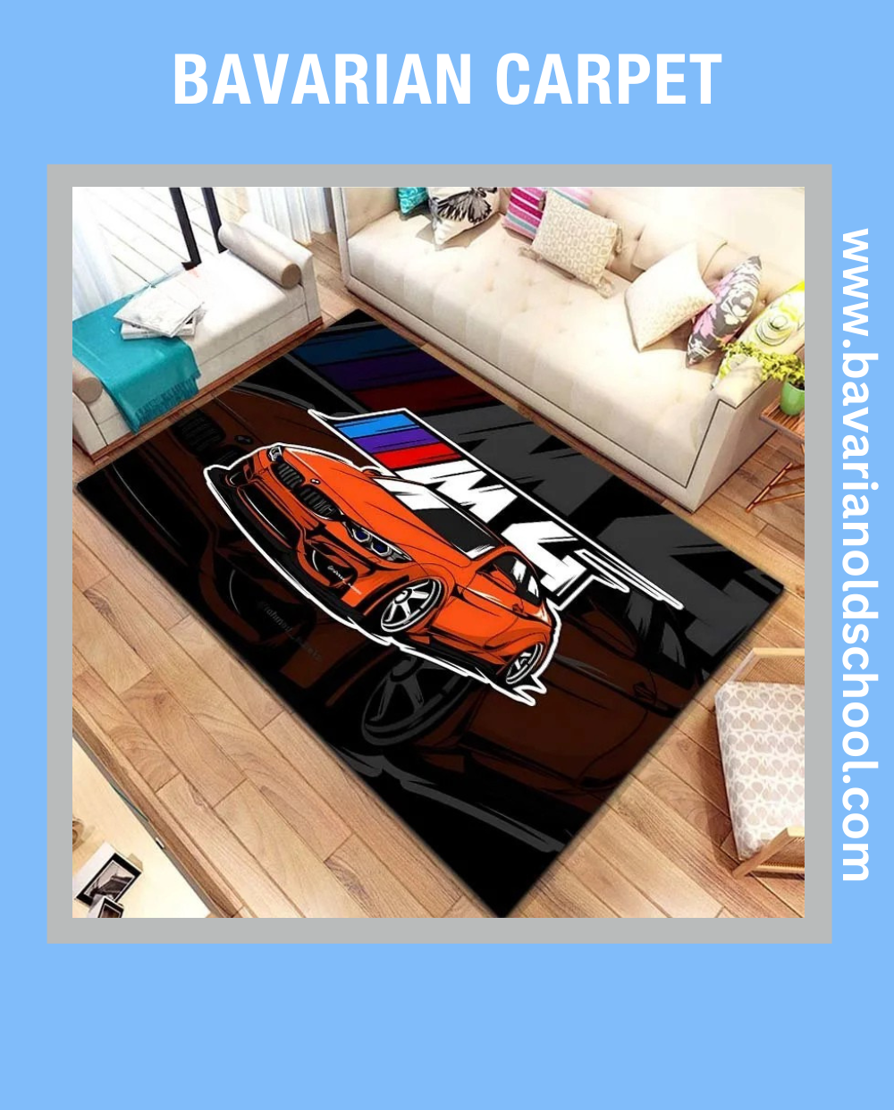 Car Themed Carpet 10
