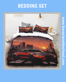 Luxurious Bedding Set with BMW Themes. Duvet Cover with Pillowcases - elevate your bedroom decor Bettwäsche Set