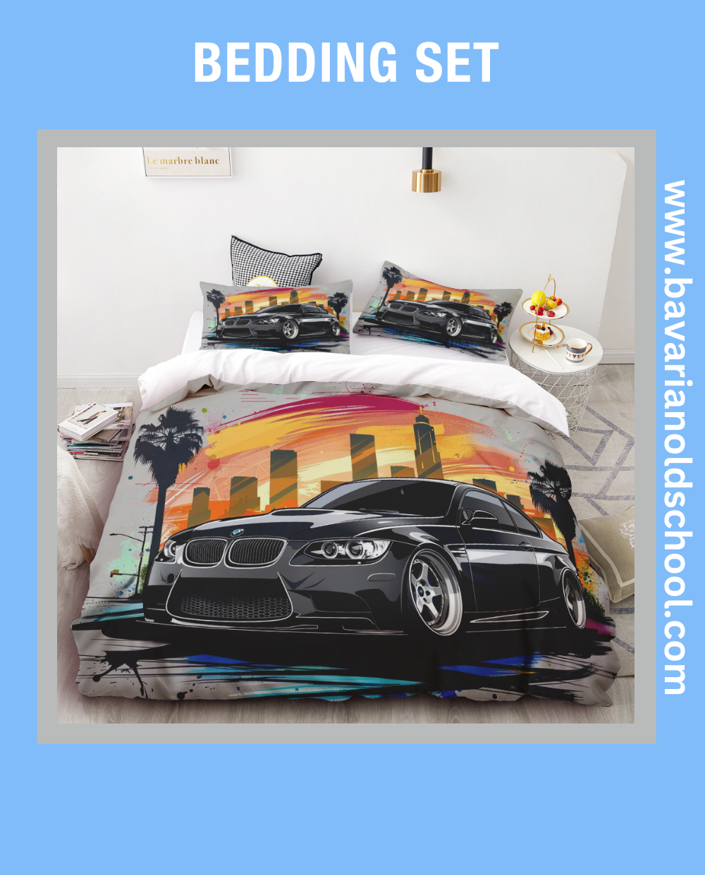 Bedding set BMW E92 M3 Street Motive