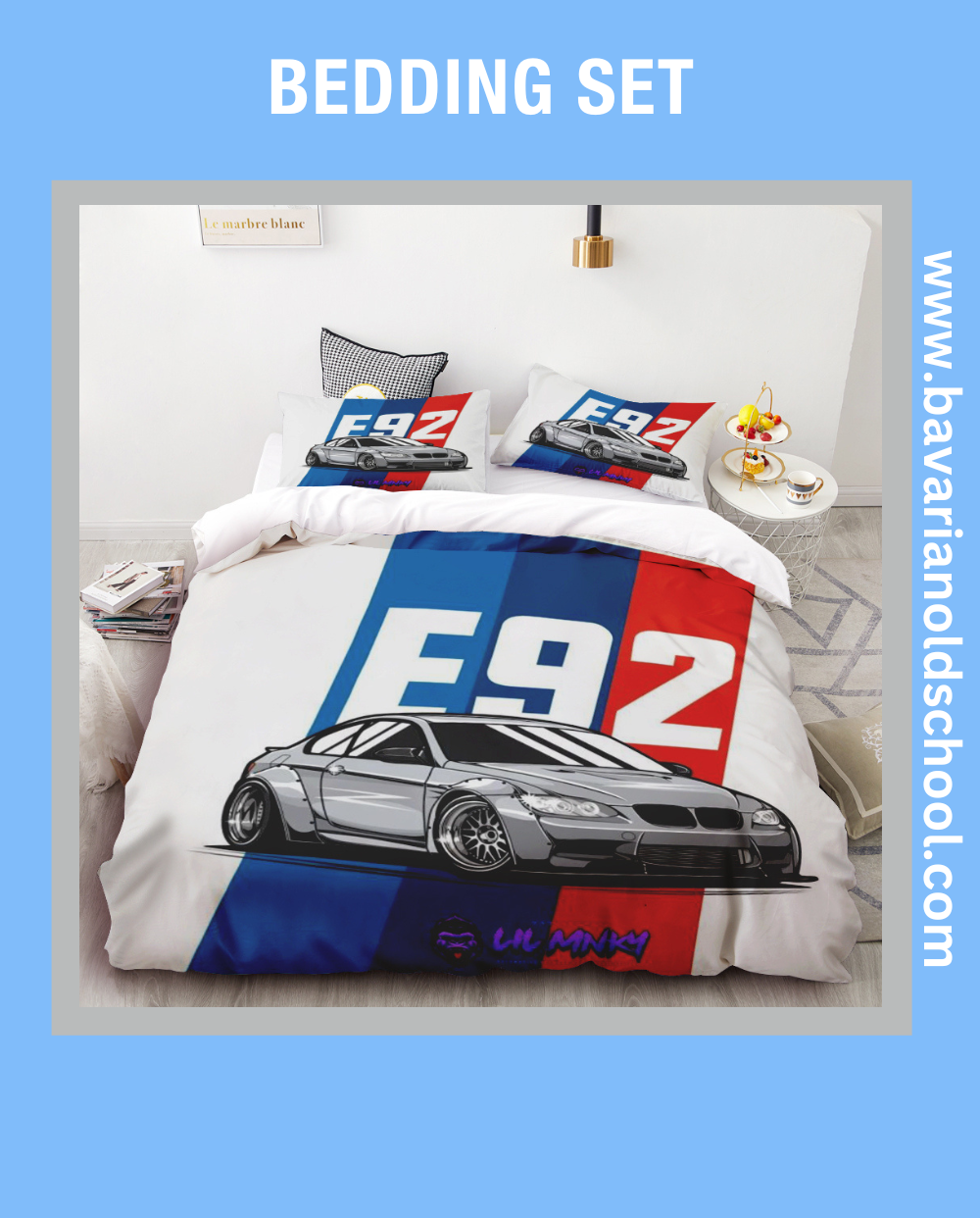 Bedding set BMW E92 Street tuning