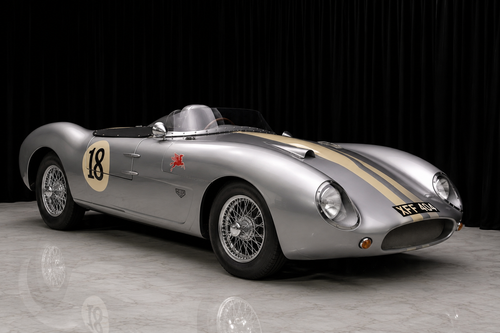 1964 Formosa 120 GR LHD silver classic sports car front view