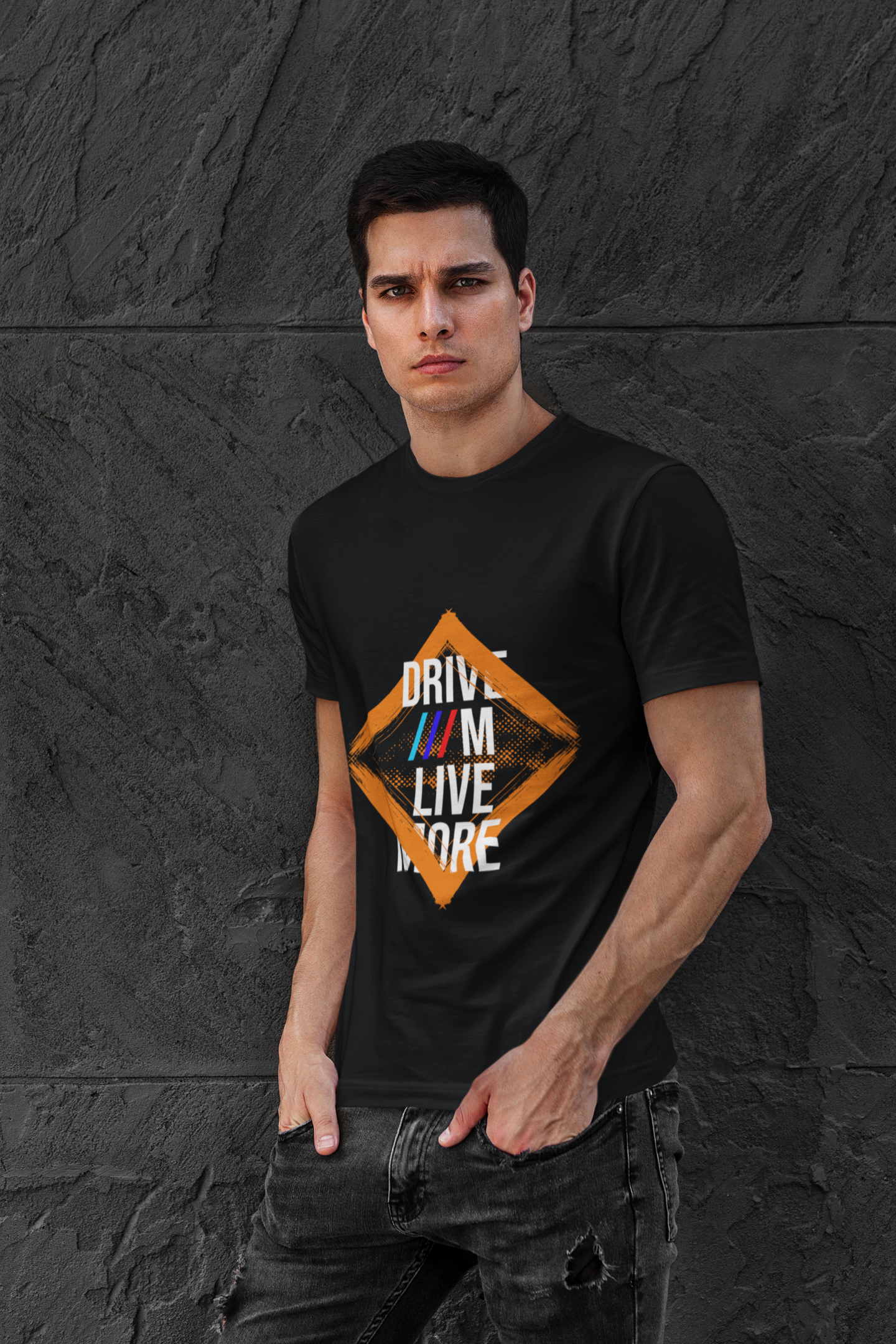Drive M Live More Tee