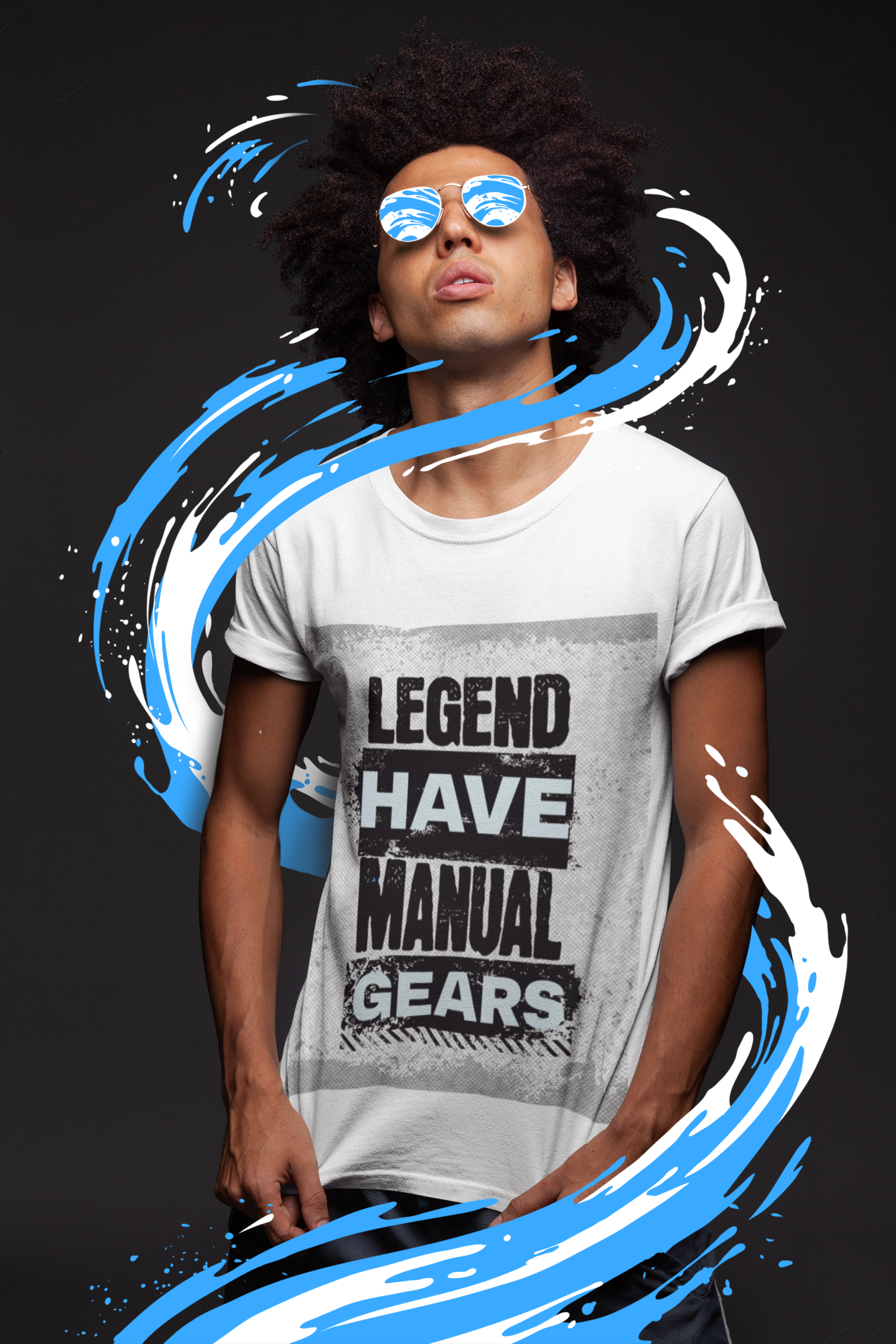 Legend Have Manual Gears Tee