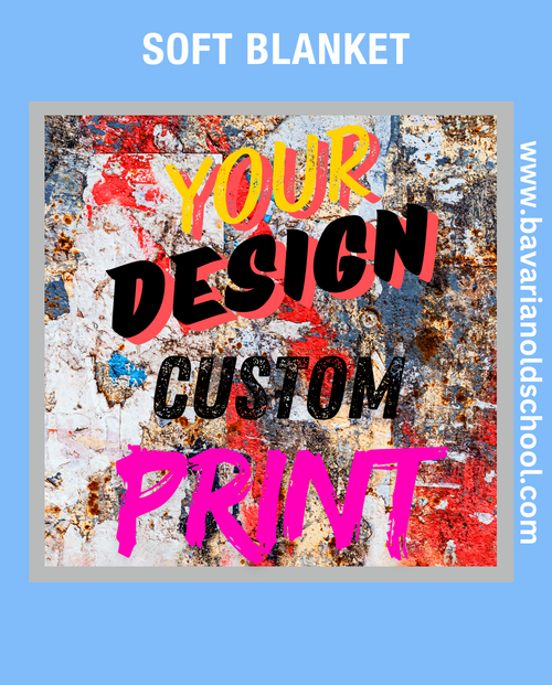 Luxurious Soft Blanket with BMW Themes. Elevate your bedroom or livingroom decor. Cozy Flannel Banket - Weiche Decke. Bavarian Old School